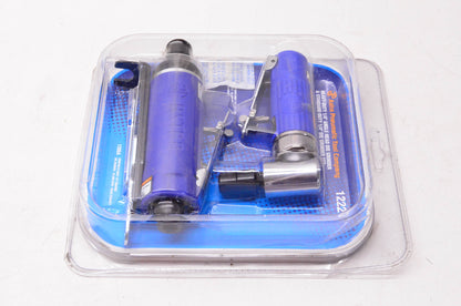 Astro HeavyDuty 1/4" Angle Head Die Grinder&Standard 1/4" Die Grinder Kit NOS