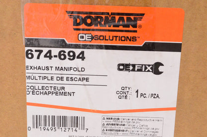 Dorman 674-694 Exhaust Manifold NOS