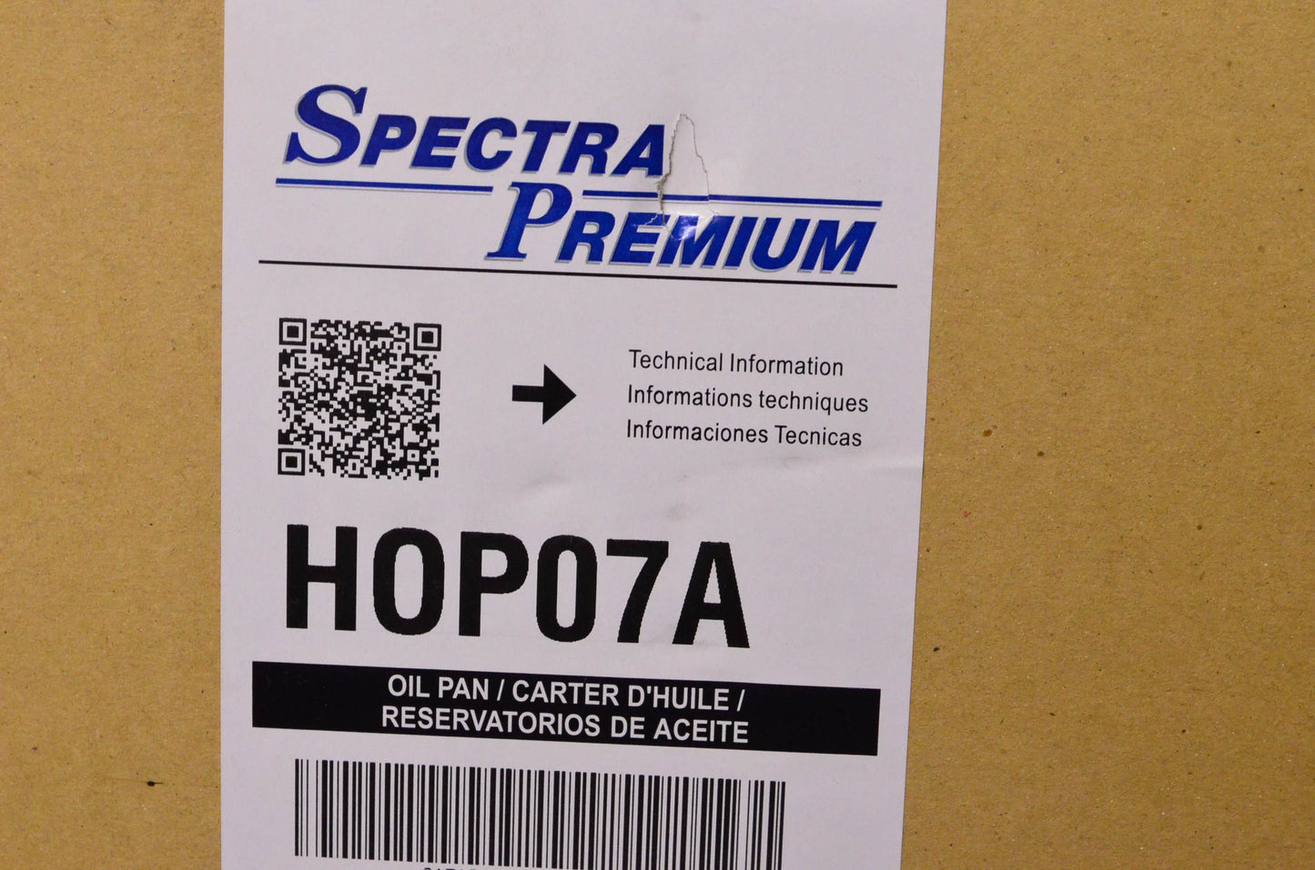 Spectra Premium HOP07A Engine Oil Pan NOS