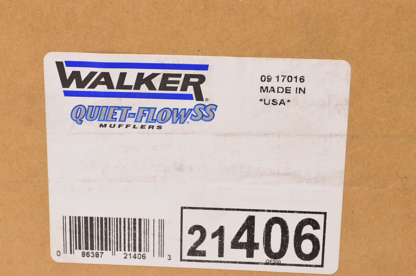 Walker 21406 Quiet-Flow Muffler NOS