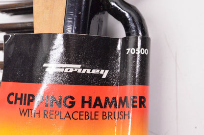 Forney 70500 Chipping Hammer W/ Replaceable Brush NOS