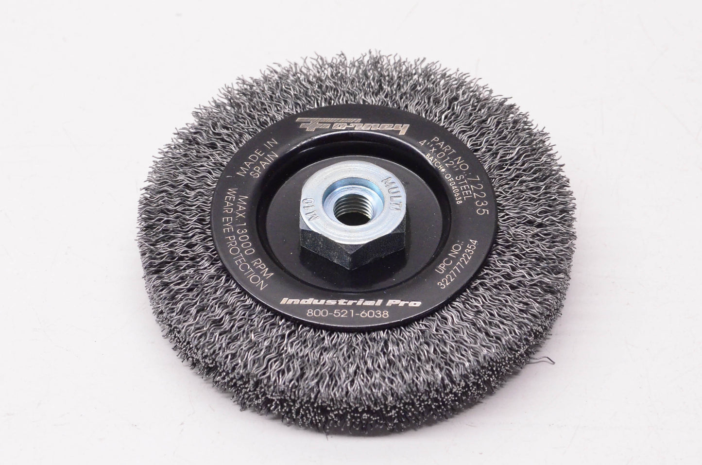 Forney 72235 4" Wire Wheel Brush NOS