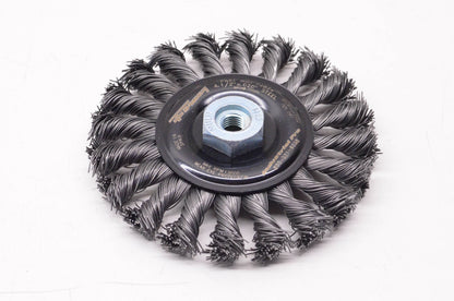 Forney 72834 4 1/2" Twist Knot Wheel Brush NOS
