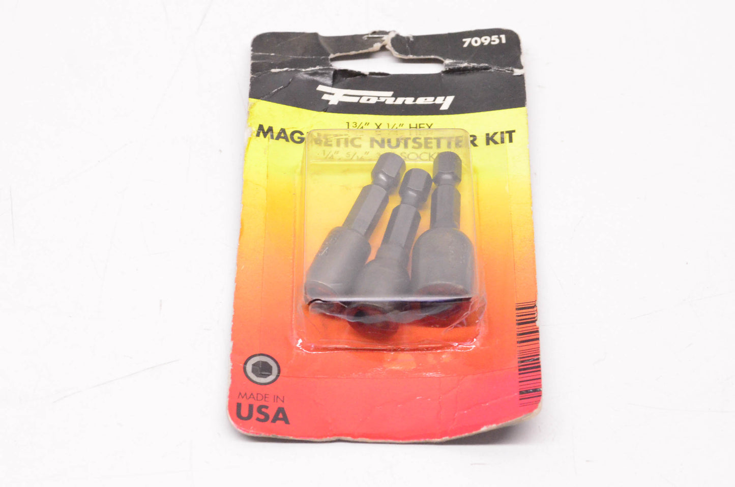 Forney 70951 Magnetic Nutsetter Kit NOS