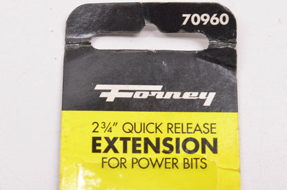 Forney 70960 2 3/4" Quick Release Extension NOS