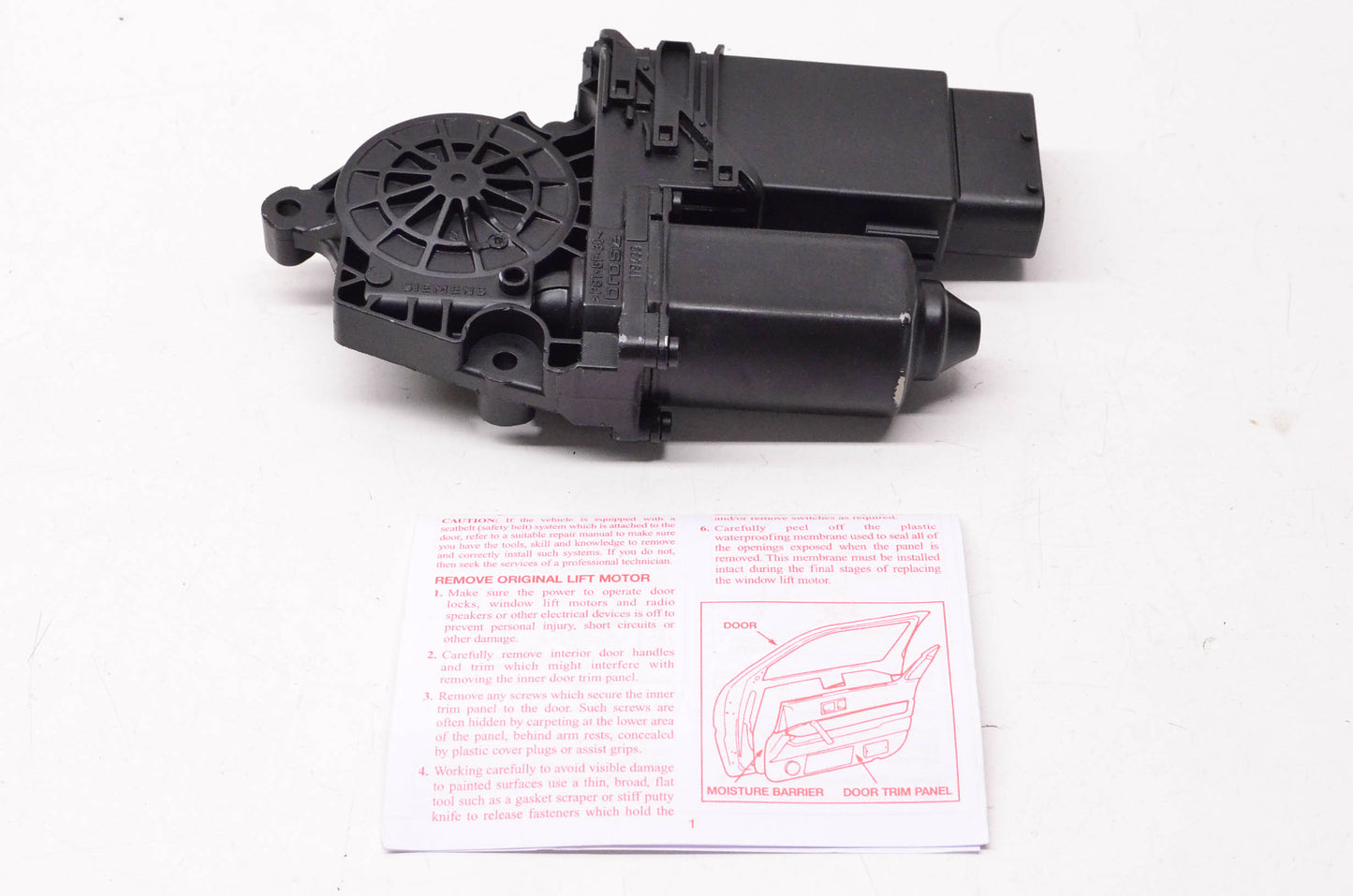 Carquest 47-2039 Remanufactured Window Lift Motor NOS