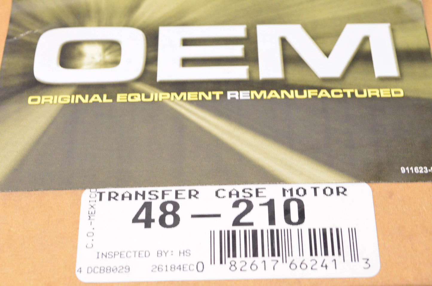 Carquest 48-210 Remanufactured Transfer Case Motor NOS