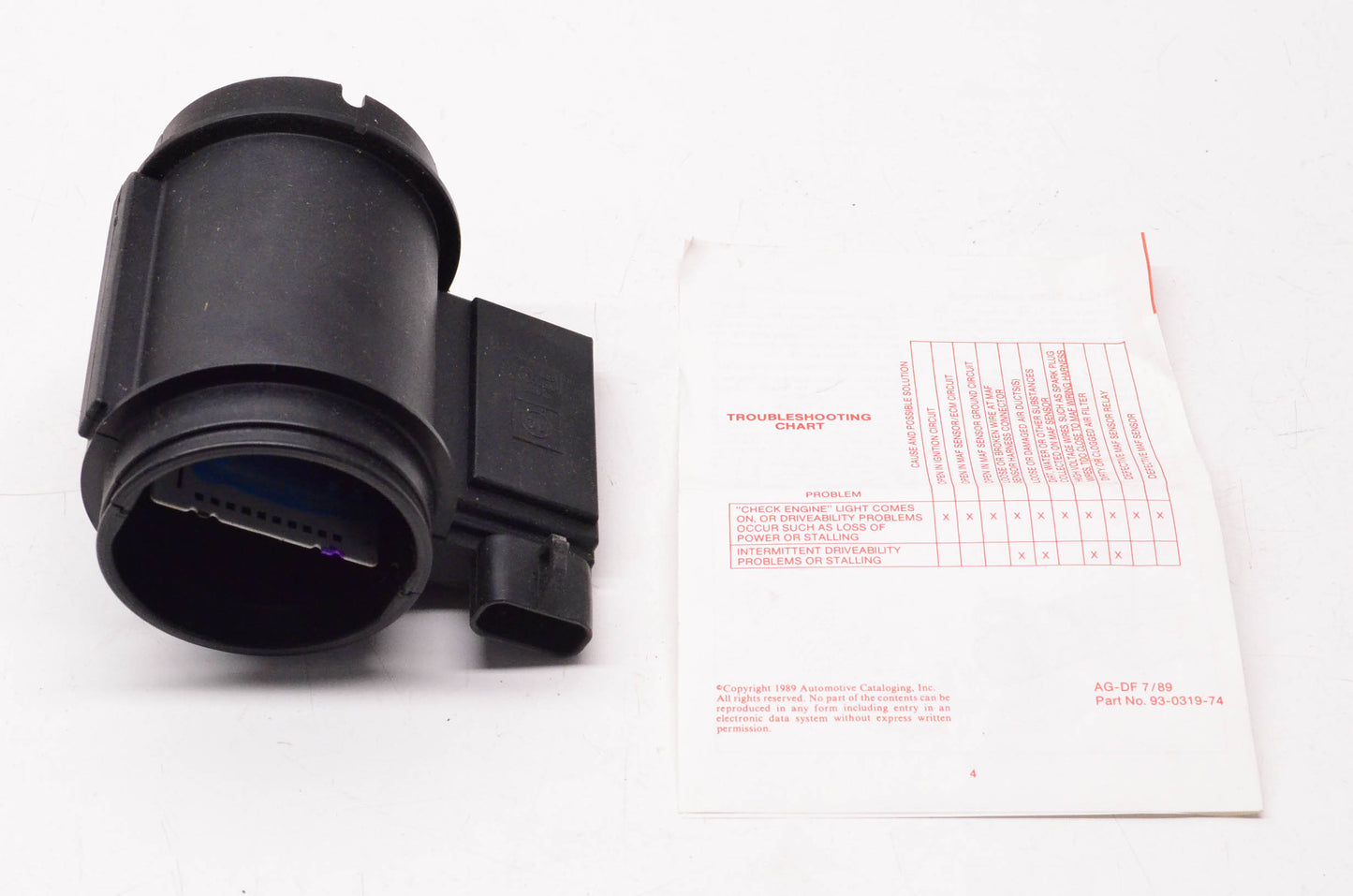 Carquest 74-7557 Remanufactured Mass Airflow Sensor NOS