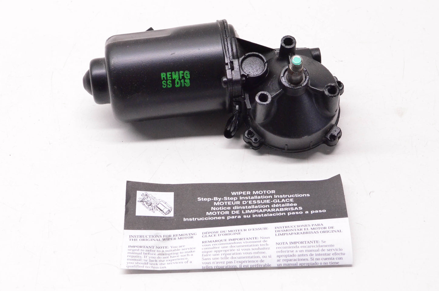Carquest 43-4550 Remanufactured Wiper Motor NOS