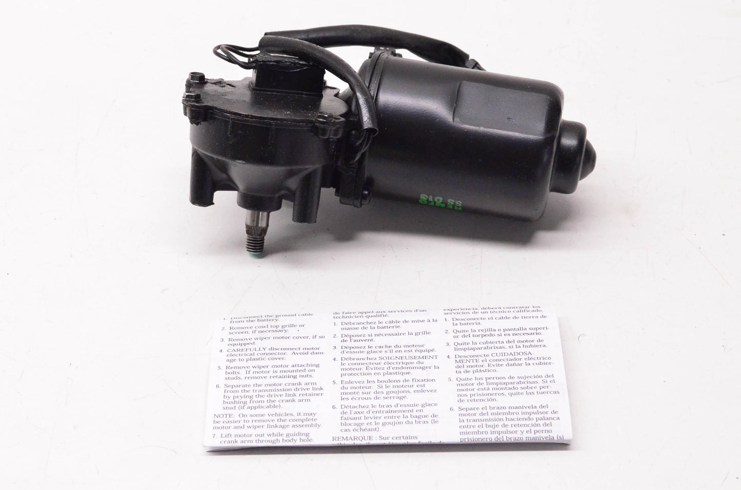 Carquest 43-4550 Remanufactured Wiper Motor NOS