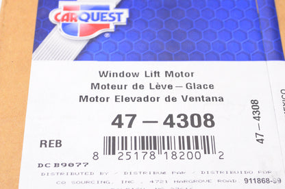 Carquest 47-4308 Remanufactured Window Lift Motor NOS