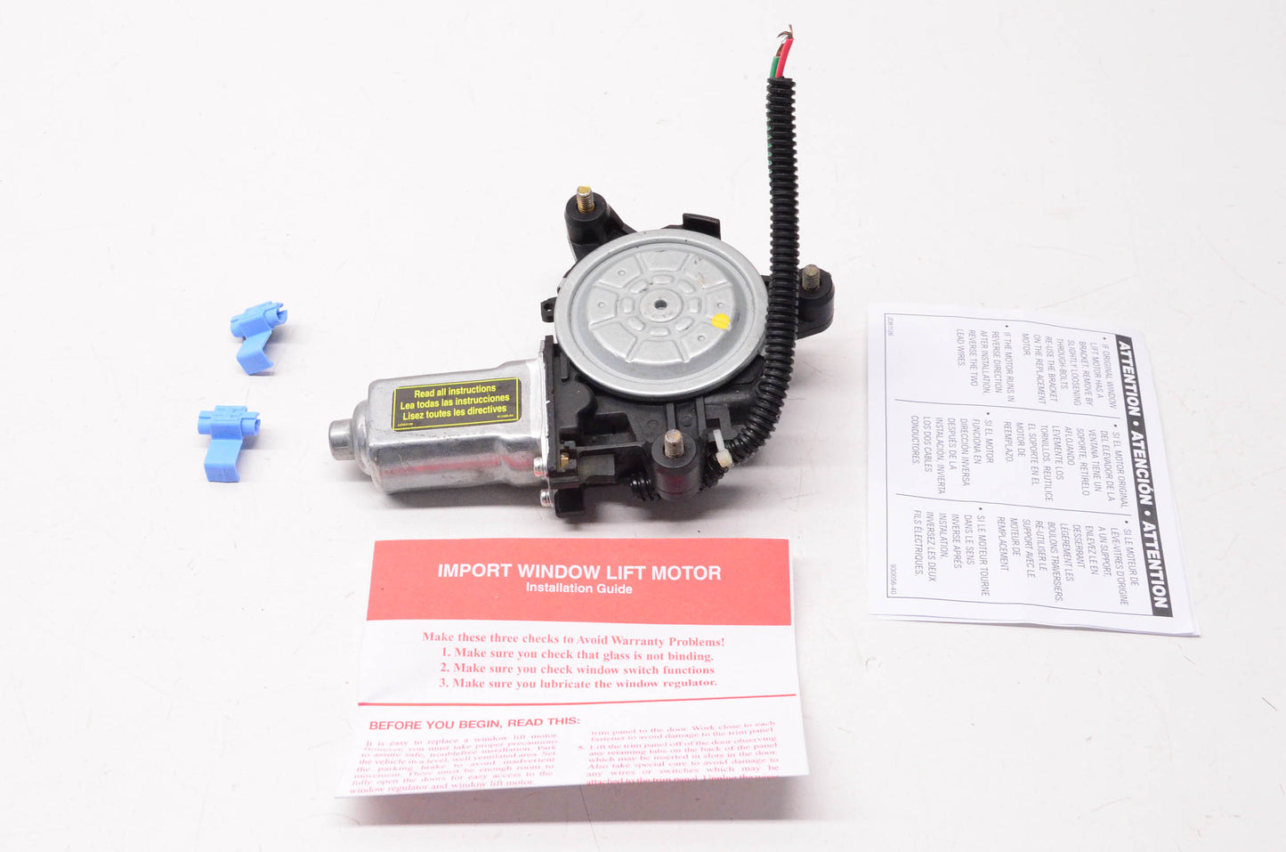 Carquest 47-10018 Remanufactured Window Lift Motor NOS