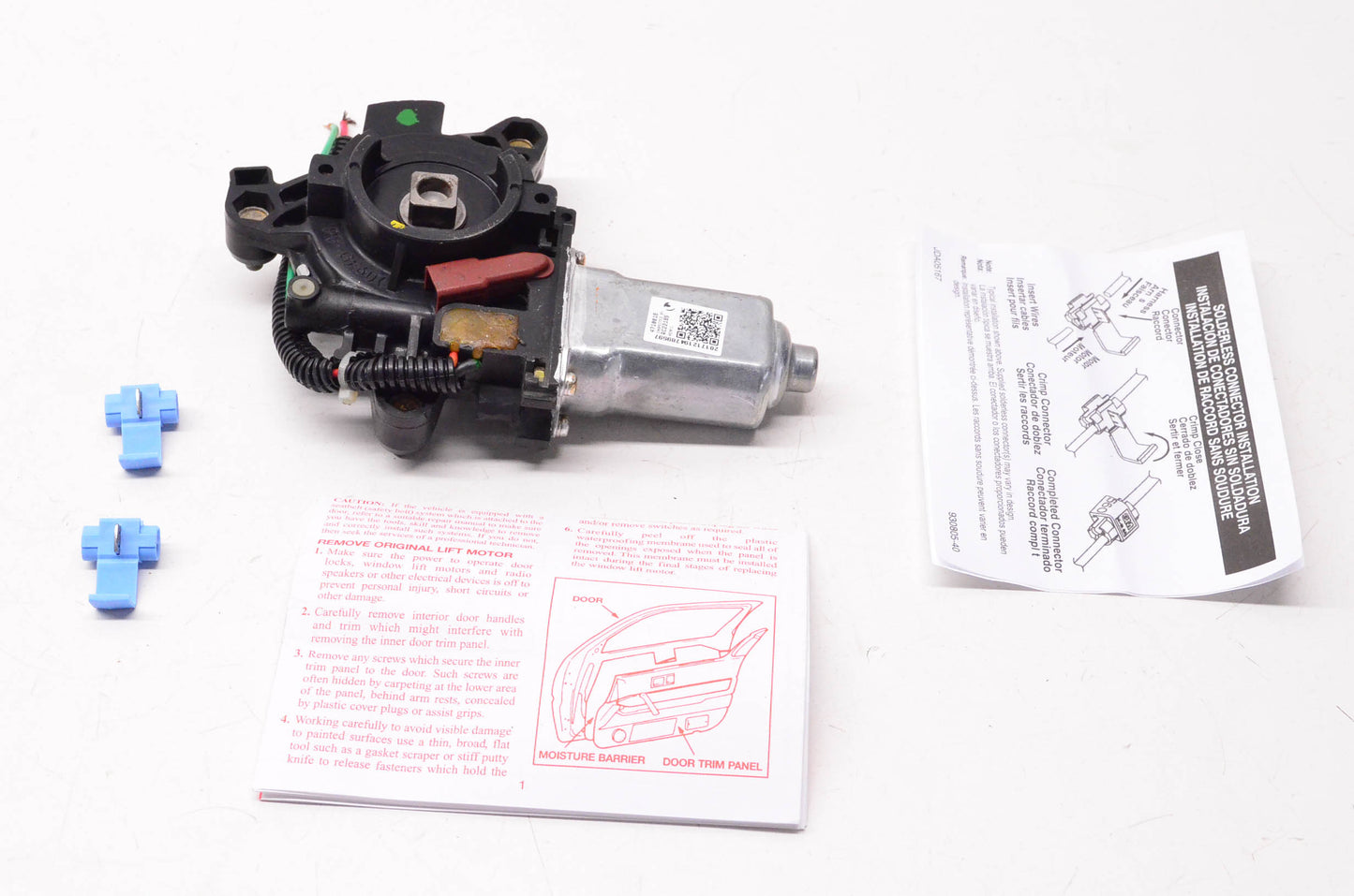 Carquest 47-10018 Remanufactured Window Lift Motor NOS