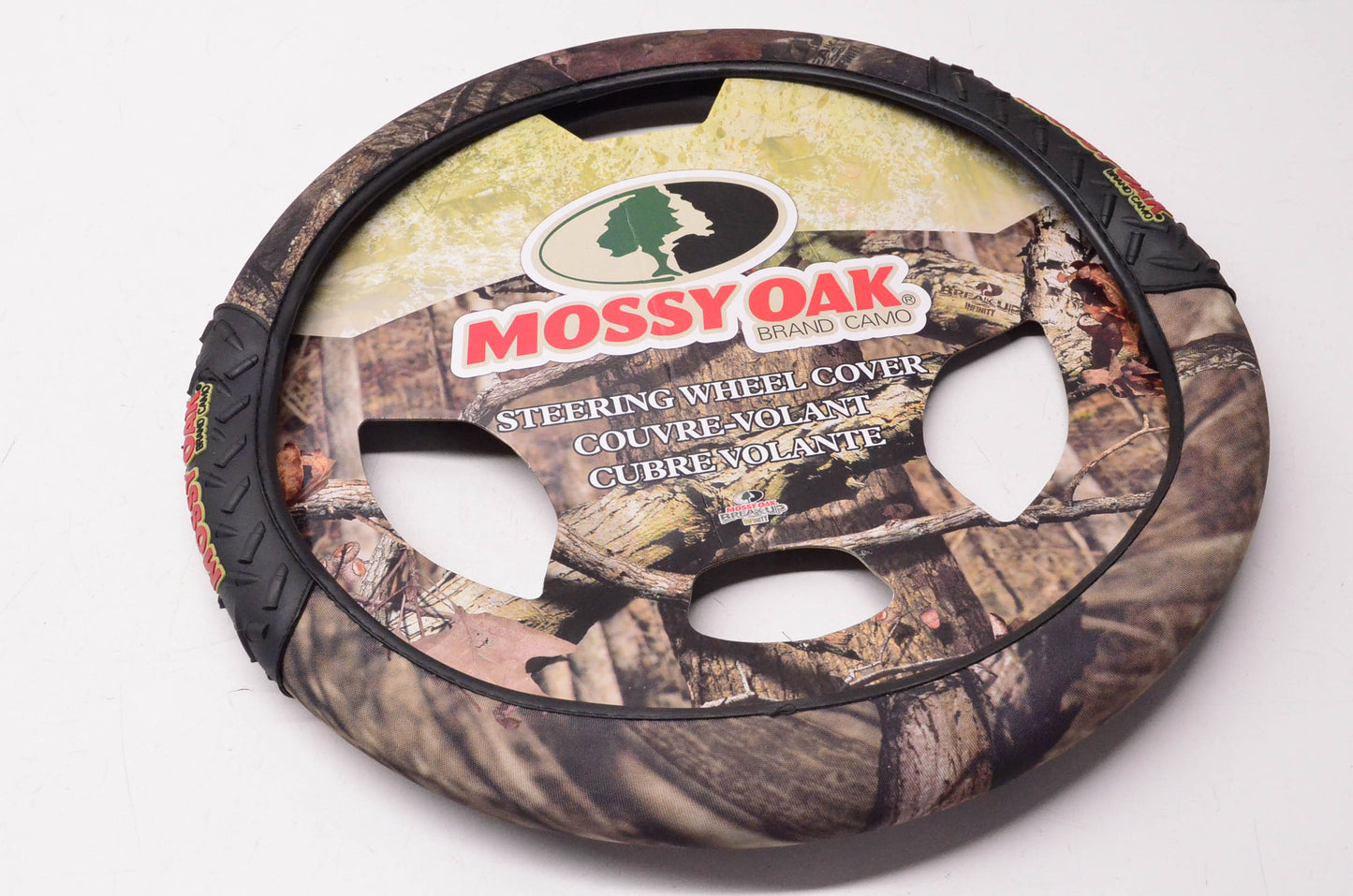 Mossy Oak MSW3403 Camo Steering Wheel Cover NOS