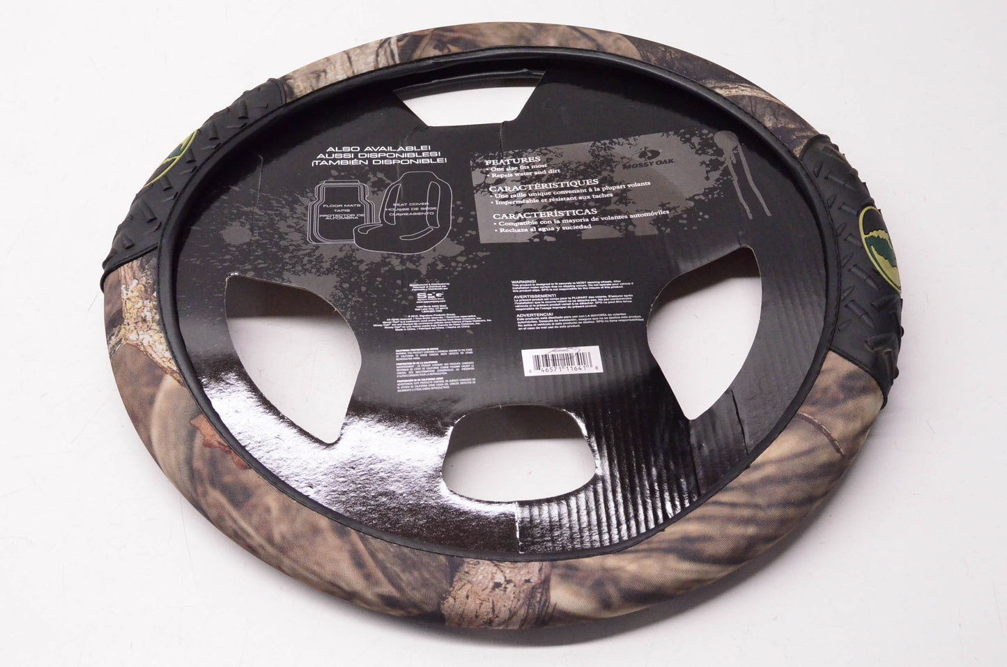 Mossy Oak MSW3403 Camo Steering Wheel Cover NOS