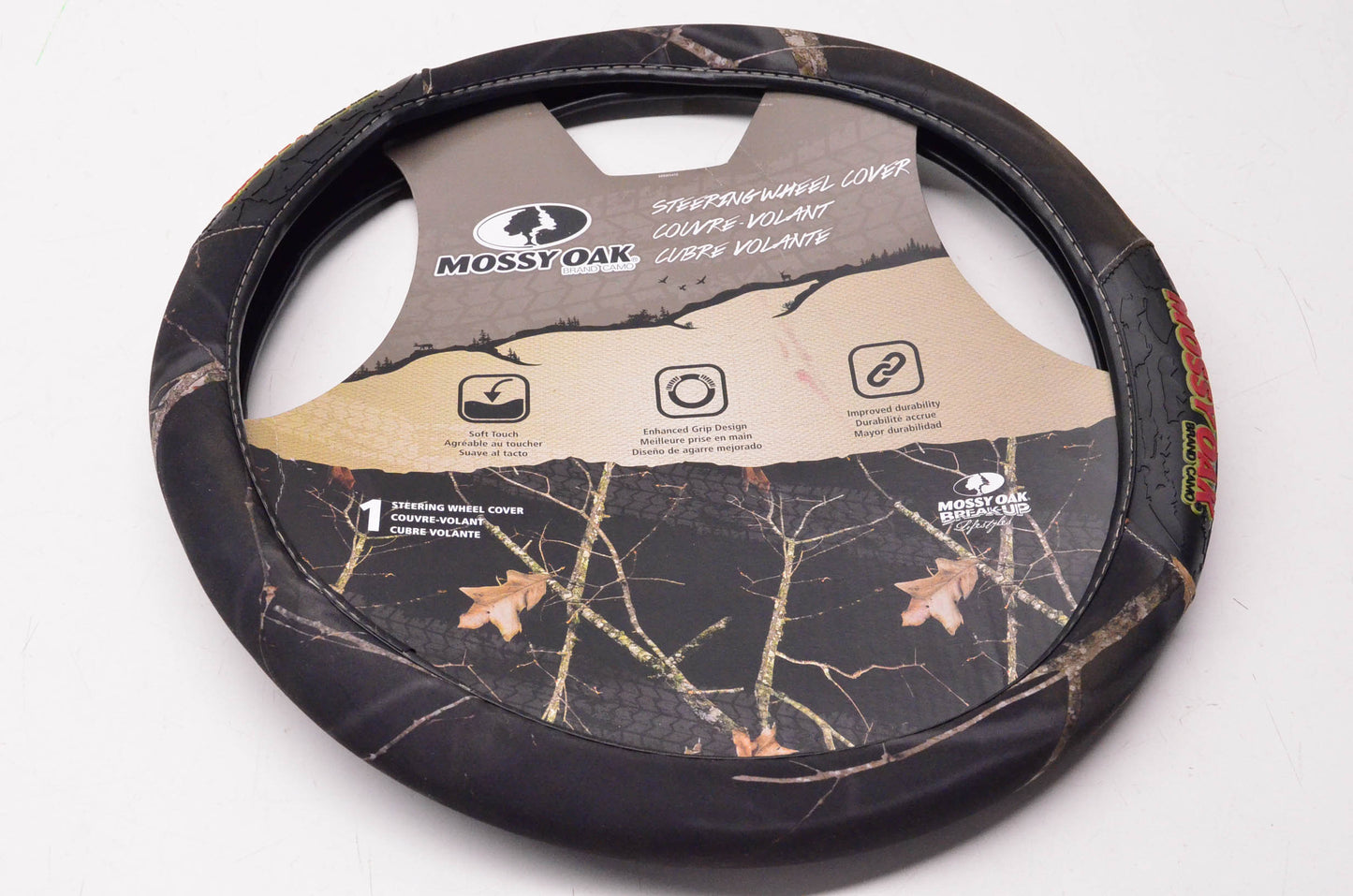 Mossy Oak MSW3410 Steering Wheel Cover NOS