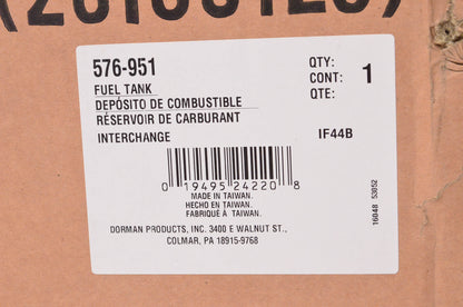Dorman 576-951 1999-2004 Ford F-150 24.5 Gallon Fuel Tank NOS