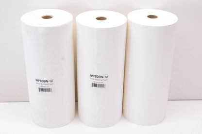 High Teck MP600W-12 292mm x 750' White Masking Paper Qty 3 NOS