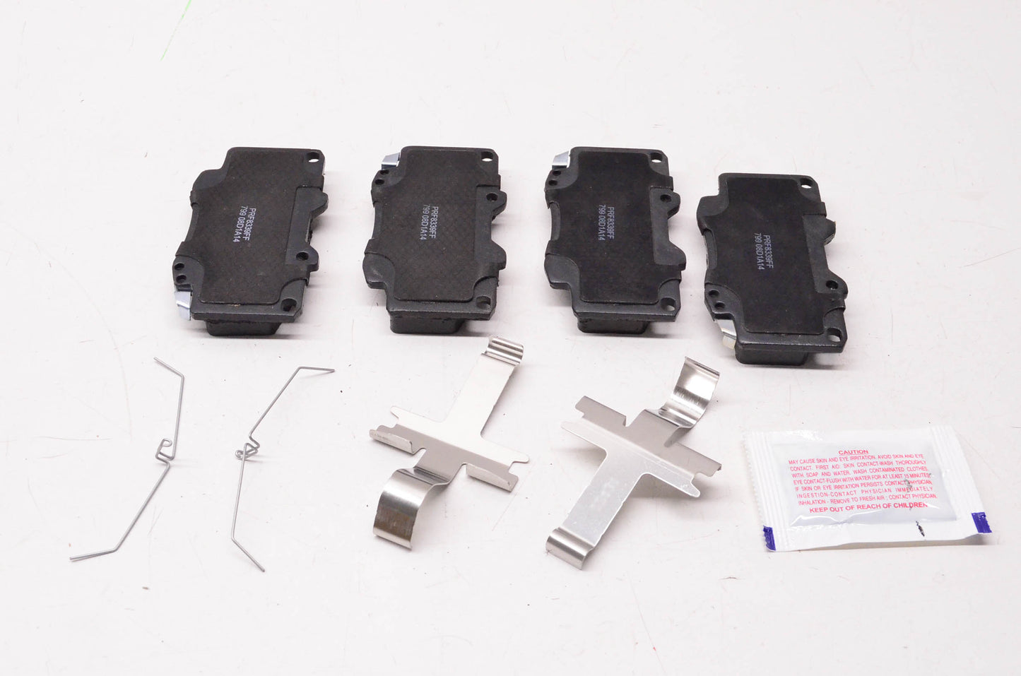Carquest PXD799H Teq Correct Ceramic Disc Brake Pad Kit NOS