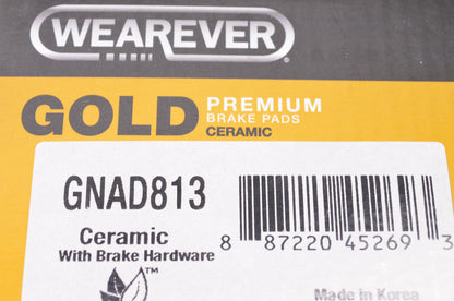 Wearever GNAD813 Wearever Ceramic Brake Pad Kit NOS