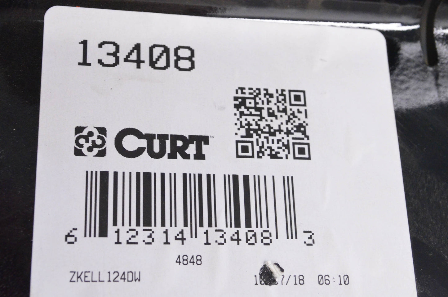 Curt 13408 1997-2006 Jeep Wrangler Rear Trailer Hitch NOS