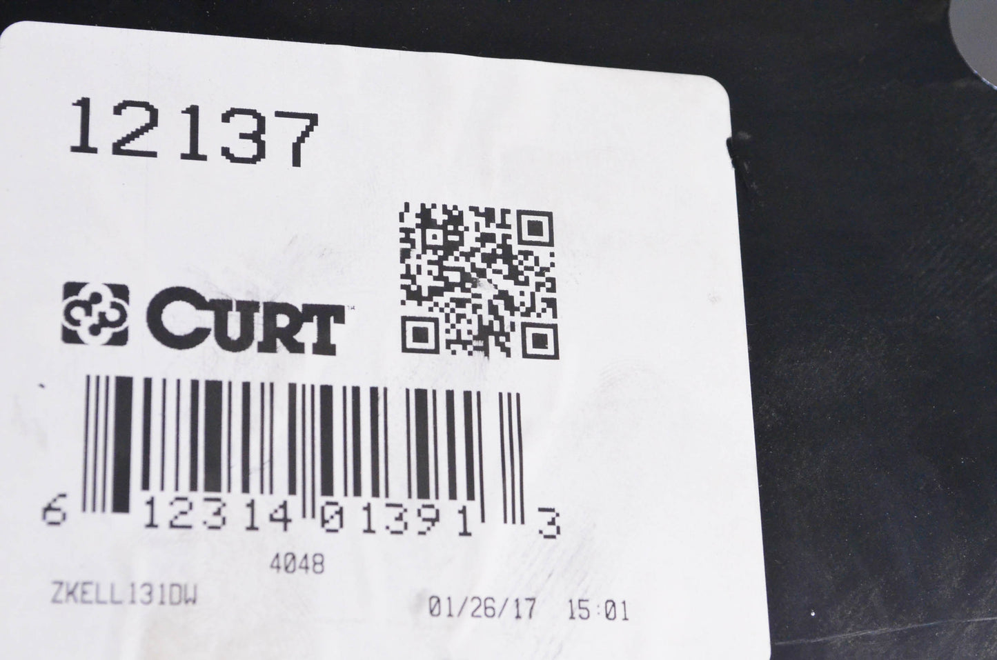 Curt 12137 1984-2001 Jeep Cherokee Rear Trailer Hitch NOS