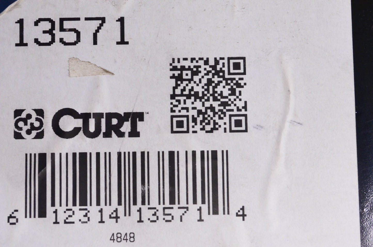Curt 13571 Class 3 Trailer Hitch NOS