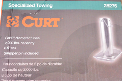 Curt 28275 Pin-on Jack Foot NOS