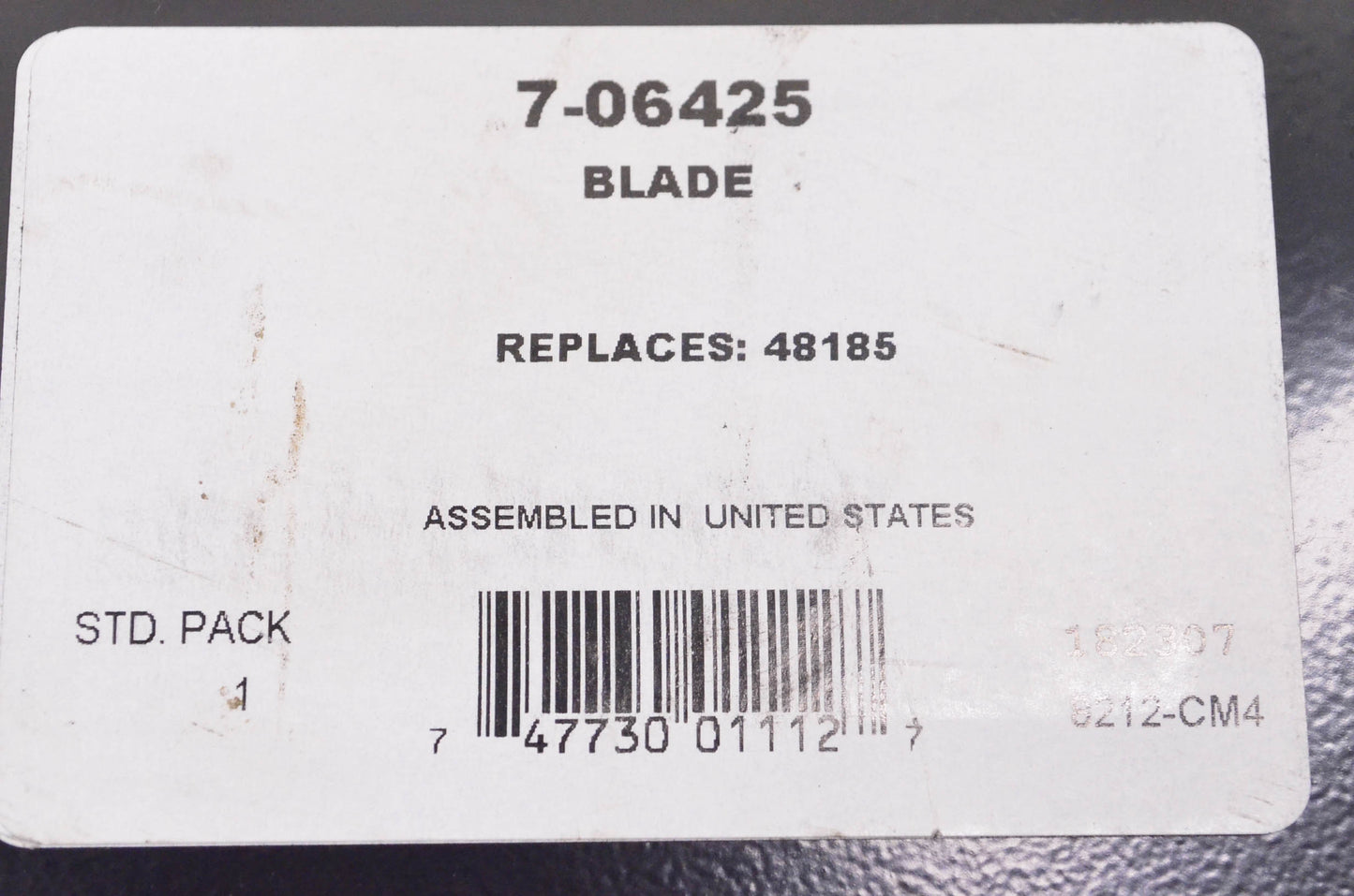 Prime Line 7-06425, 48185, PBH5462 Mower Blade NOS