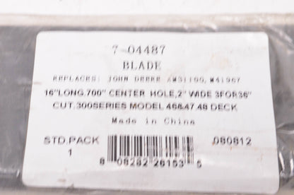 Prime Line 7-04487, AM31100, M41967 Mower Blade NOS