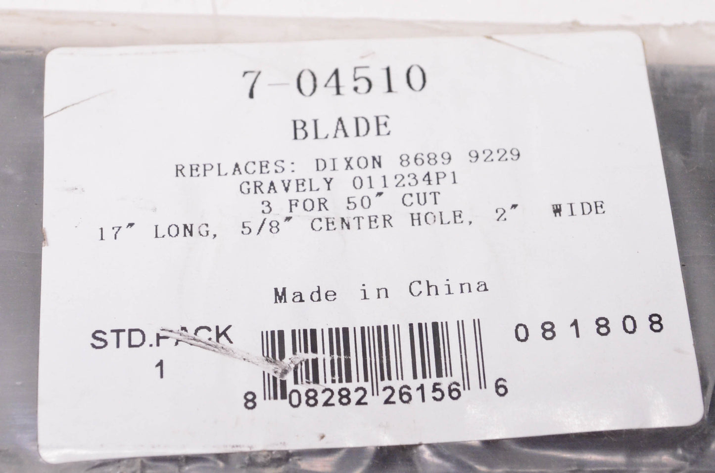 Prime Line 7-04510, 8689, 9229 Mower Blade NOS