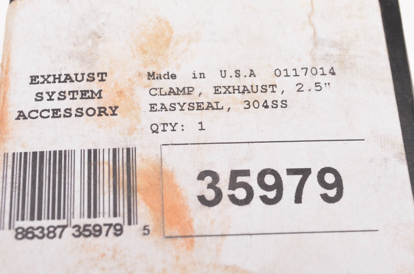 Torca 35979 Easy Seal Exhaust Clamp NOS