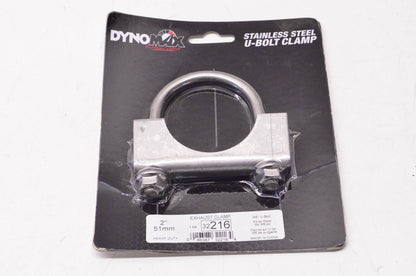 Dynomax 32216, 18291253 2" Stainless Steel U-Bolt Exhaust Clamp NOS