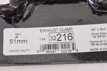 Dynomax 32216, 18291253 2" Stainless Steel U-Bolt Exhaust Clamp NOS