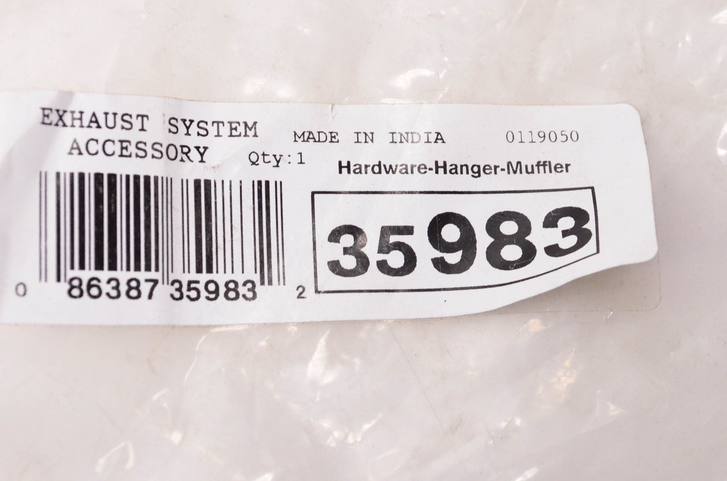 Aftermarket 35983 Muffler Hanger Hardware NOS