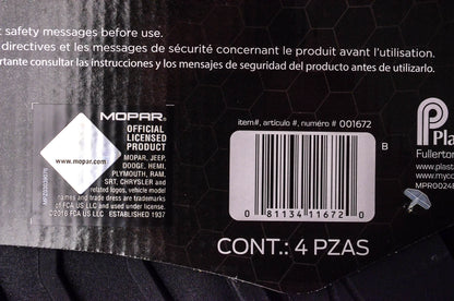 Mopar 001672 Mopar Weather Pro Ram Floor Mats NOS