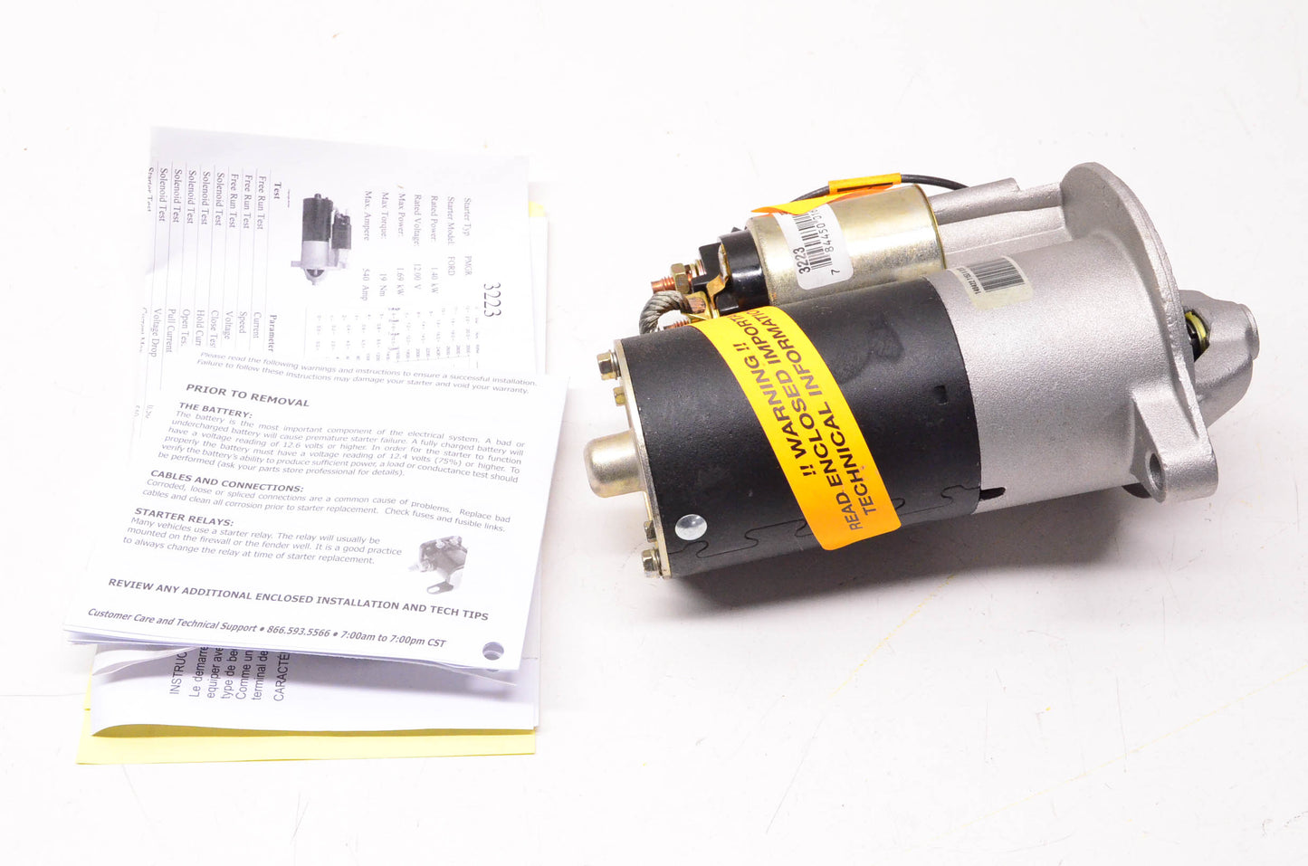 BBB Industries 3223, ERE3223S Remanufactured Starter NOS
