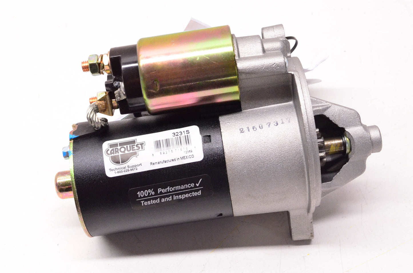 Carquest 3231S Remanufactured Starter NOS