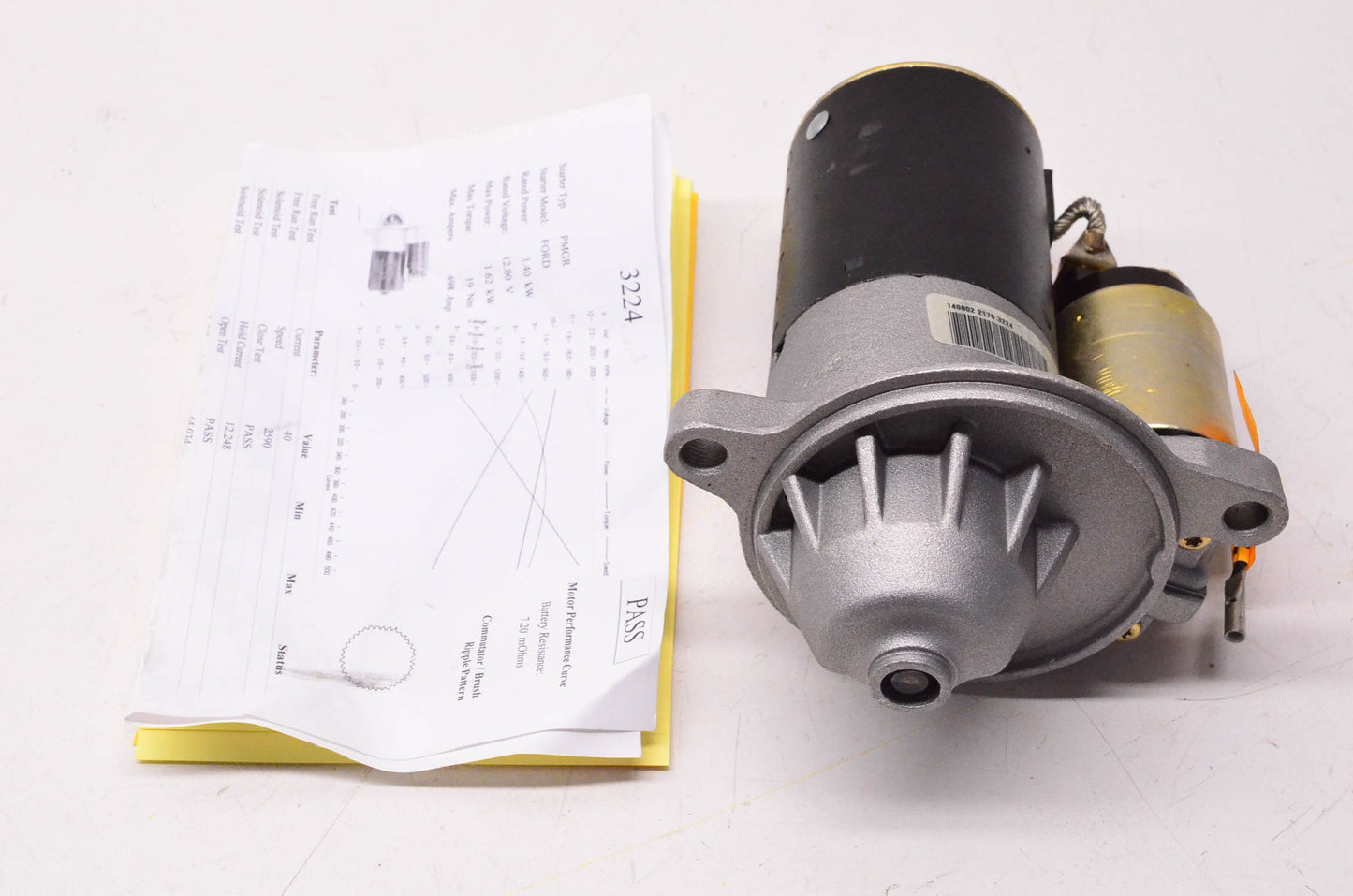 BBB Industries 3224, ERE3224S Remanufactured Starter NOS