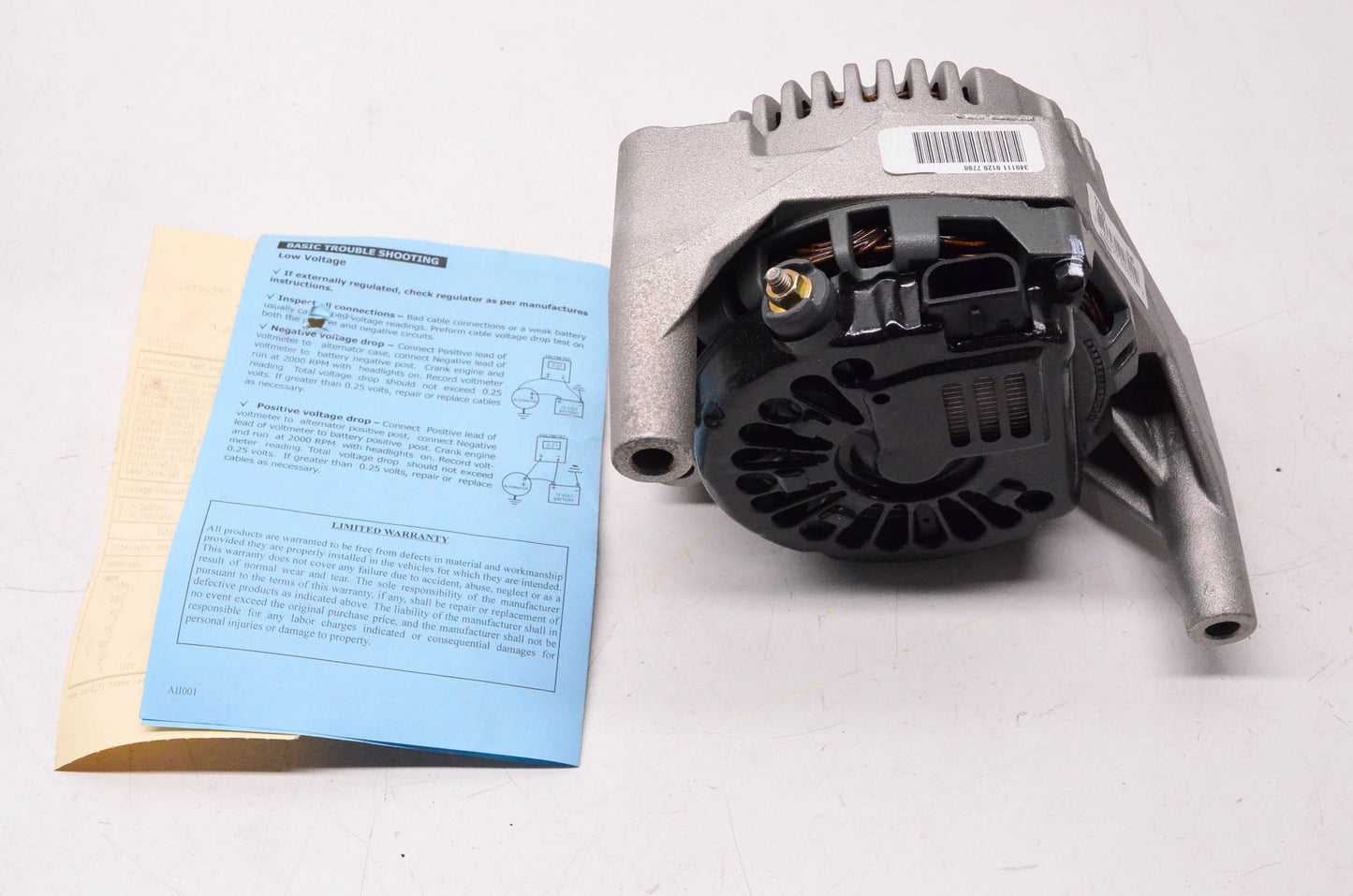 BBB Industries 7780, ERE7780A Remanufactured Alternator NOS