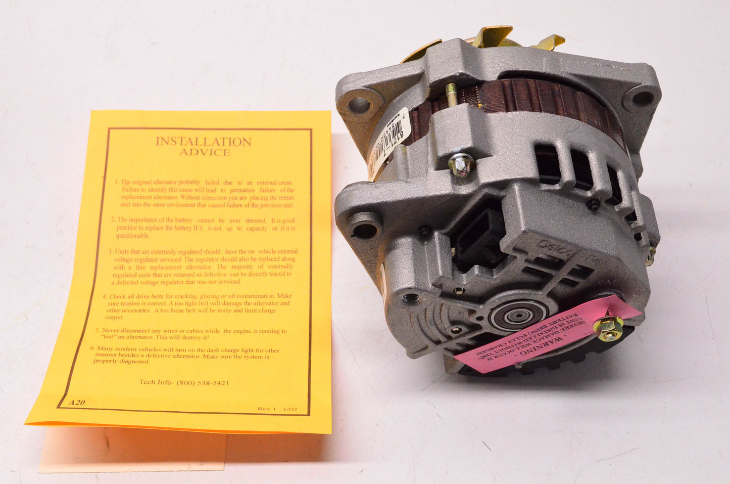 BBB Industries 8171-7, ERE8171-7A Remanufactured Alternator NOS
