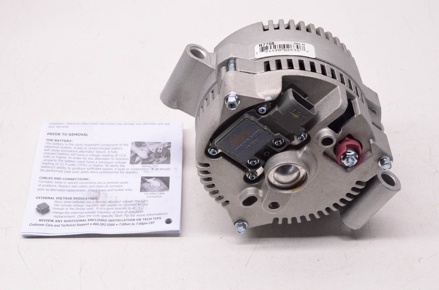 BBB Industries N7768, ERE7768AN Remanufactured Alternator NOS