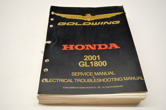 OEM Honda 61MCA00 01 GL1800 Service Shop Manual