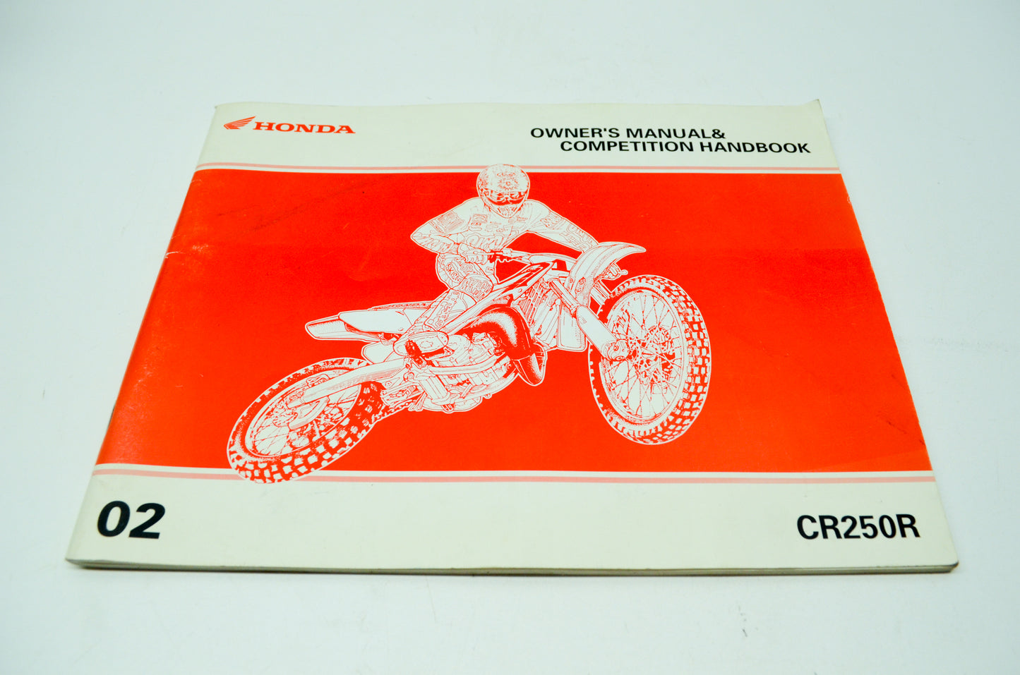 New OEM Honda 31KZ3730 02 CR250R Owner's Manual NOS