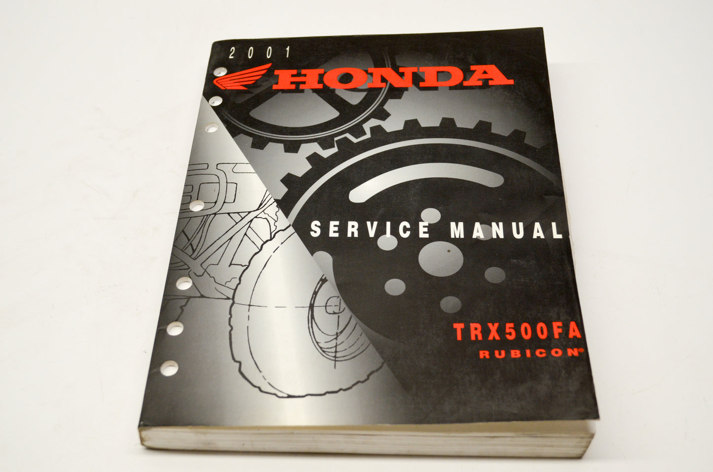 OEM Honda 61HN200 01 TRX500FA Rubicon Service Shop Manual