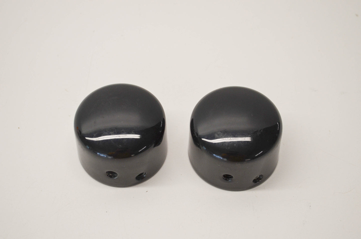 OEM Harley Davidson 43000026 Front Axle Black Nut Cover Kit