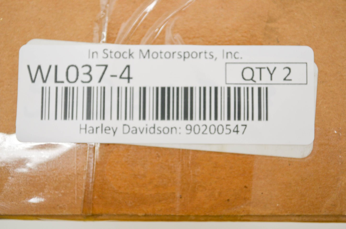 New OEM Harley Davidson FLHR, FLHX, FLTR Chrome Saddle Bag Support Inserts Qty 2