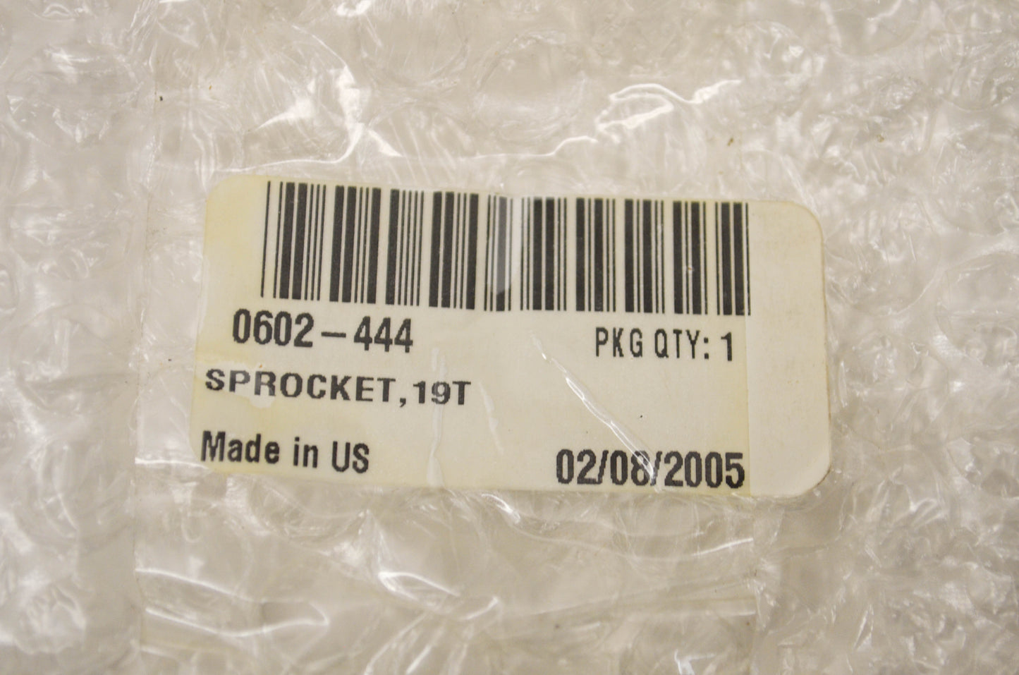 New OEM Arctic Cat 0602-444 19 Tooth Spocket NOS