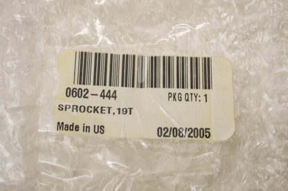 New OEM Arctic Cat 0602-444 19 Tooth Spocket NOS