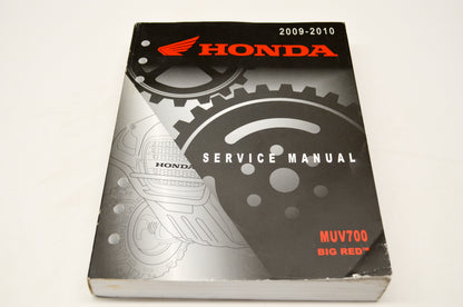 OEM Honda 61HL101 09-10 MUV700 Big Red Service Shop Manual